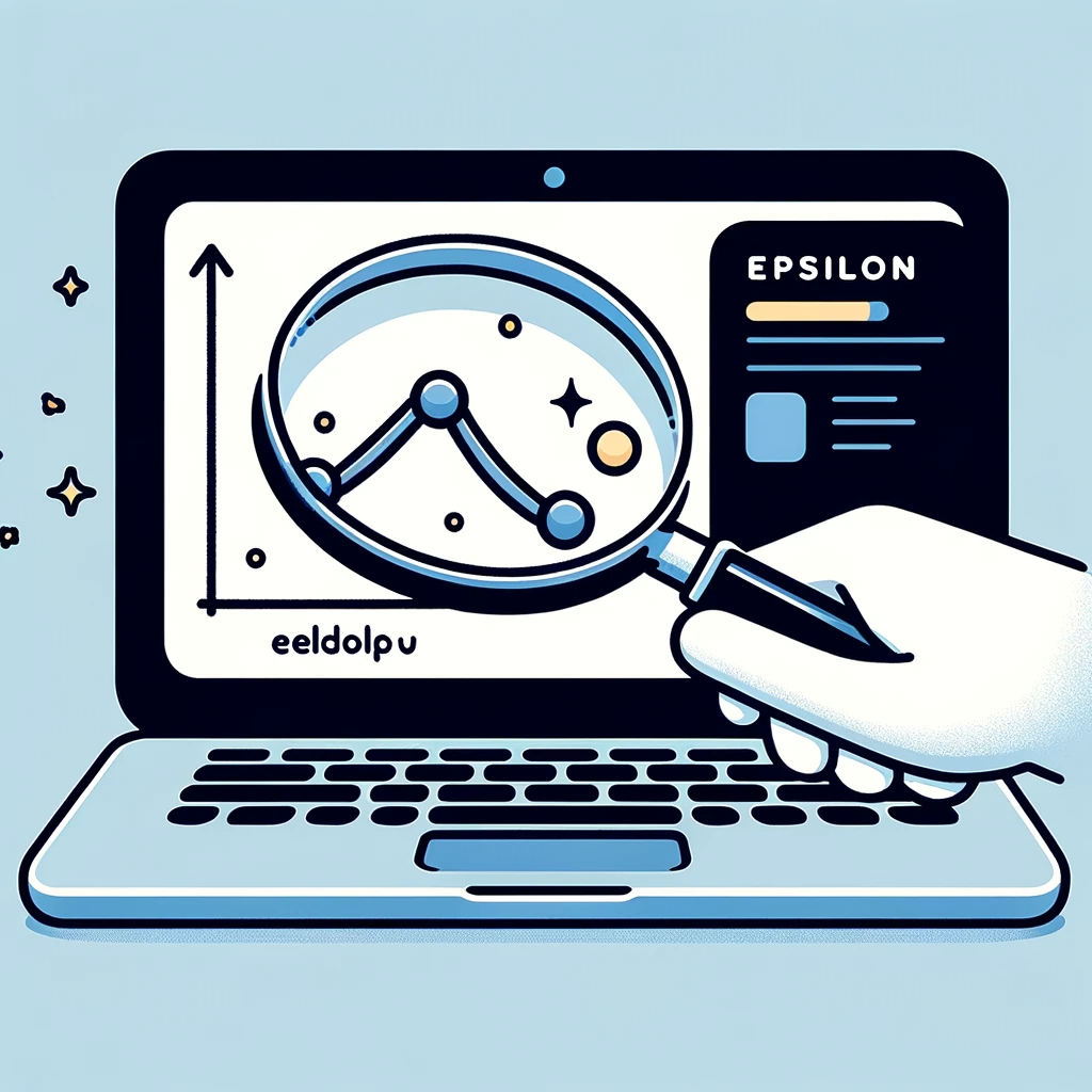 Determine the Optimal Epsilon (eps) for DBSCAN Clustering